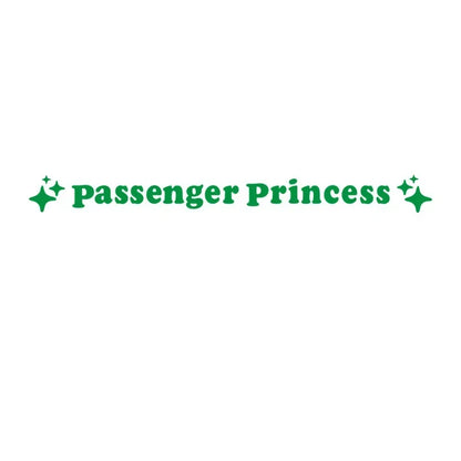 2pcs Mirror Decoration Sticker Passenger Princess Star Mirror Decal Sticker Rearview Mirror Car Vinyl Decoration Funny Car Decal