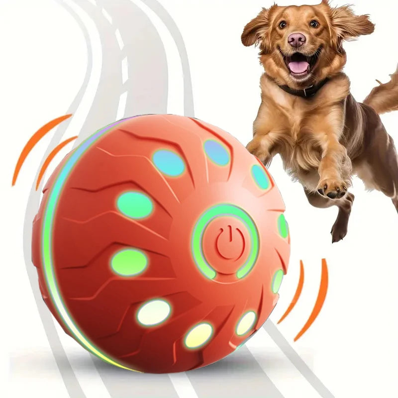 Pet Play Toy Ball, Electric Dog Ball, USB Rechargeable Dog Interactive Toy, Good Companion for Dogs
