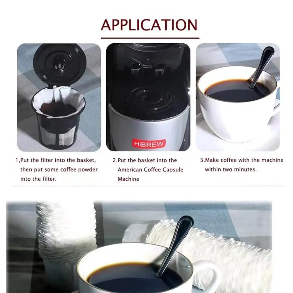 100pcs Paper Filters Cups Replacement K-Cup Filters For Keurig K-Cup Stunning Coffee Filters