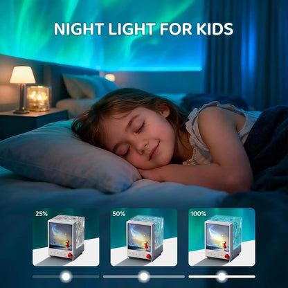Star Projector Northern Lights Projector Aurora Light Projector with Bluetooth Speaker Light Projector for Bedroom for Adults