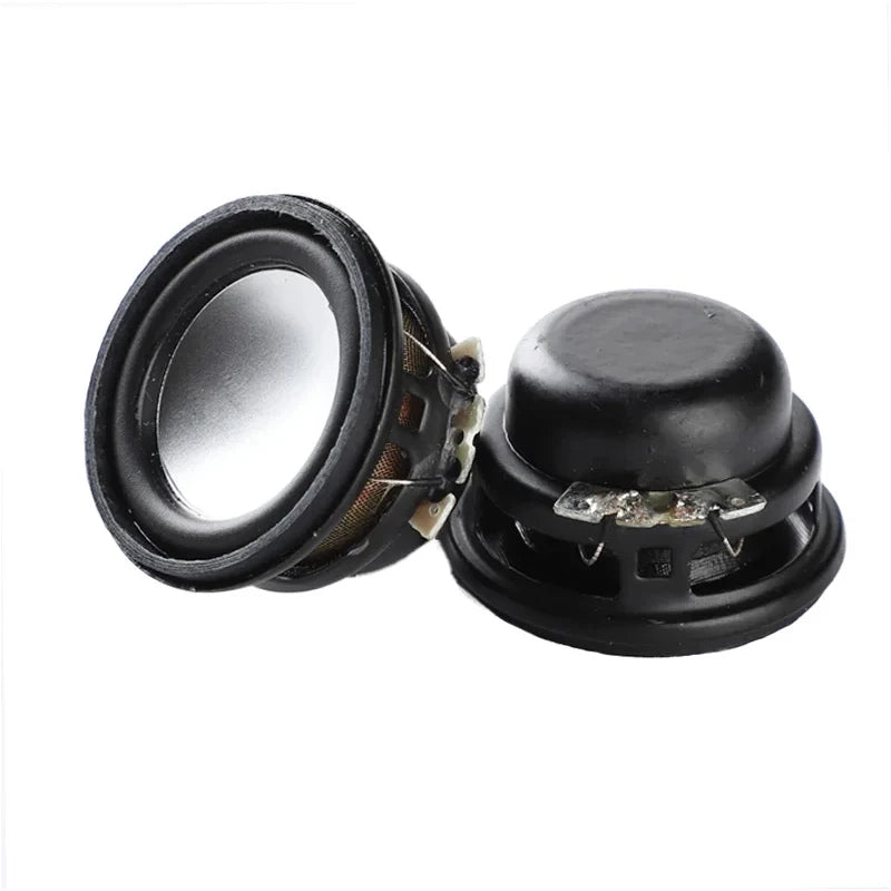 2pcs Mini Audio Speakers 27MM 4 Ohm 3W Bass Multimedia Portable Sound Speakers Audio Woofer Home Theater Loudspeaker
