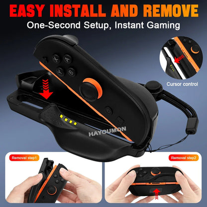 Gaming Mouse Controller for Switch 2 Joycons Grip Easier Control & Portability,2 Pcs Mini Mouse Grip for Switch 2 Dropshipping