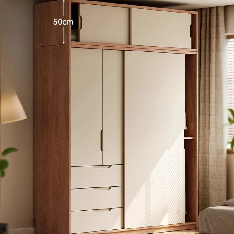 Bedroom Wooden Wardrobe Women Women Storage Organizer Luxury Wardrobe Hotel Shelves Szafa Tekstylna Na Ubrania Furnitures