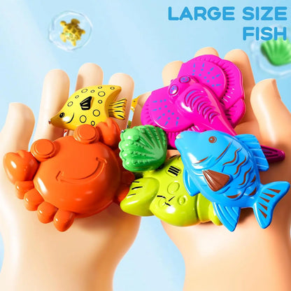 Magnetic Fishing Set Inflatable Pool Party Model Play Games & More Perfect Summer Outdoor Toy kids for Birthday Christmas Gifts
