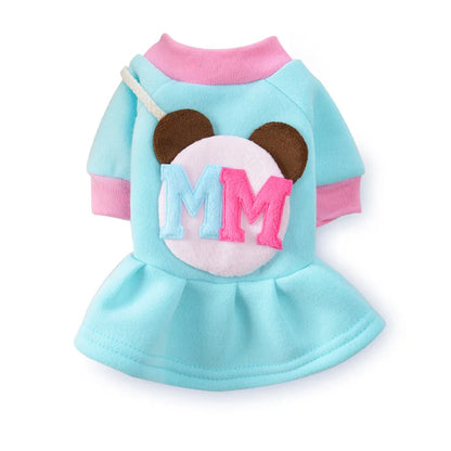 New Cartoon Dog Clothes for Small Dogs Spring Antumn Dog Coat Jacket Clothing Puppy Cartoon Pet Clothes Dress for Chihuahua