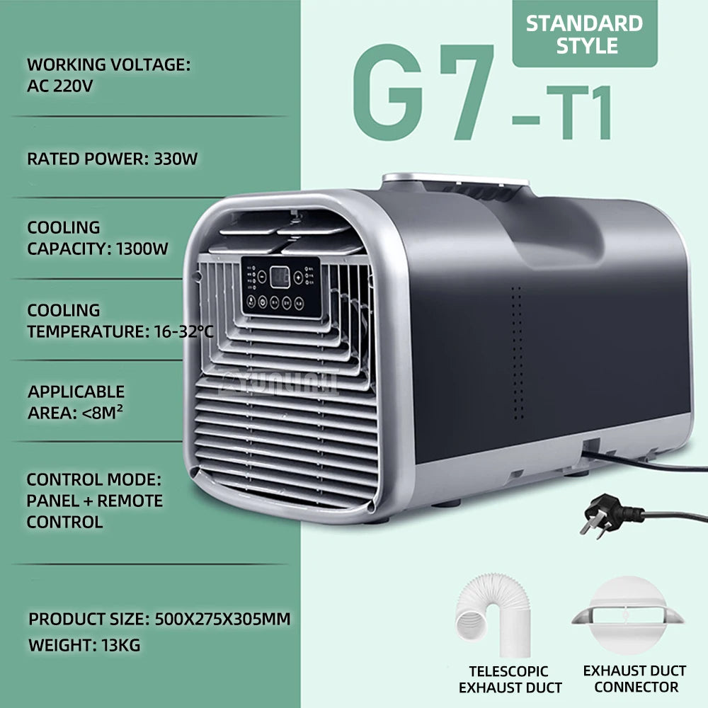 Portable Air Conditioner Mobile Compressor Camping Outdoor Low Consumption Conditioner Mobile Split Klimaanlage