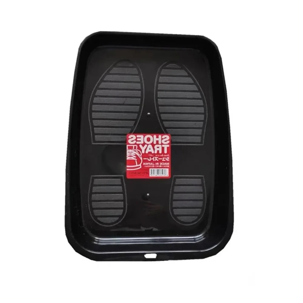 1/2/4pcs Portable Shoe Storage Tray Plastic Durable Shoe Storage Container Car Interior Shoe Storage Box Vehicle Organizer