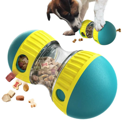Dog Toys Increase Intelligence Elliptical Track Rolling Ball Leaky Food Develop Good Habits Sturdy Durable Interactive Pet Toys