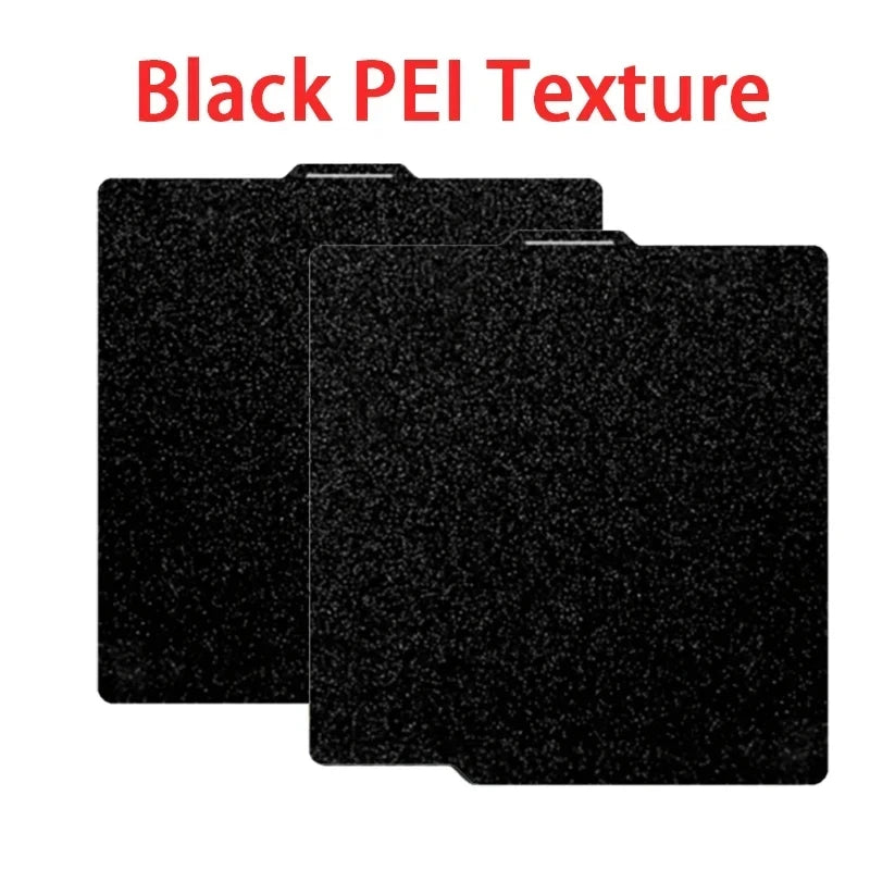 For Bambu lab P2S X1 P1S Carbon Build Plate A1 PEI Sheet Textured Double Sided PEO PET Bed For  Bambulab P1S P1P X1C Build Plate