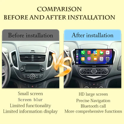 GPS Navigation Android 16 Car Radio For Chevrolet Trax 2012-2014 Head Unit Screen Multimedia Video Player Auto Stereo Carplay