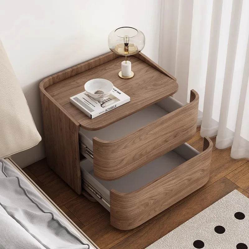 Simple Night Table Modern Minimalist Decor Bedside Table Storage Luxury Mesitas De Noche Para El Dormitorio Furniture Bedroom