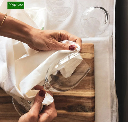 Standrad sizes tea towels 50 x70cm flour sack kitchen towels 3pcs / set cleaning cloth soft cotton dish towels