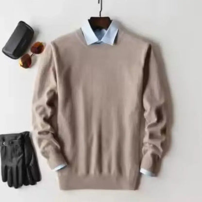 Cashmere Sweater Men Pullover 2025 Autumn Winter Soft Warm Jersey Hombre Jumper Pull Homme Knitted Sweaters