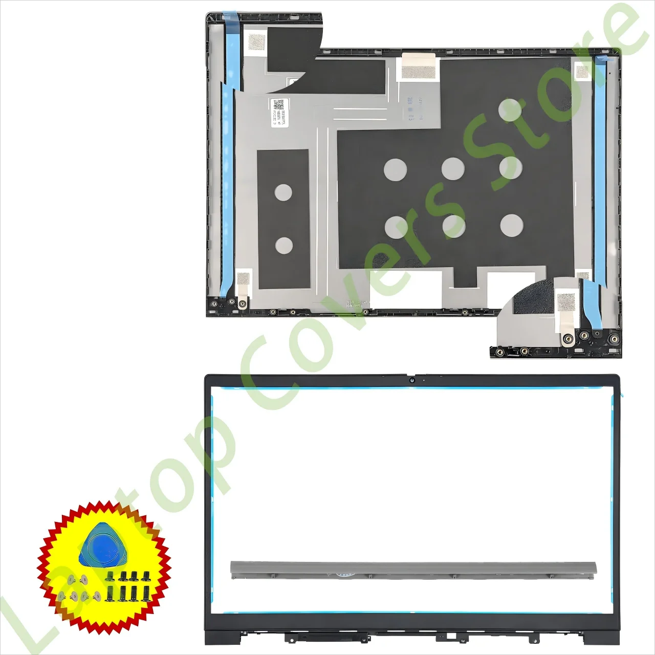New Lid For ThinkBook 15 G2 ITL 15 G2 ARE LCD Back Cover 5CB1B34808 Front Bezel 5CB1B34809 Hinges Hingcover Replace