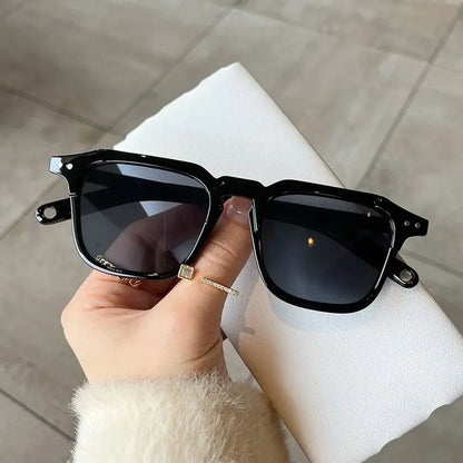 Cool Square Sunglasses Fashion Vintage UV400 Tint Ocean Lens Sun Glasses Retro 90s Glasses for Women & Men