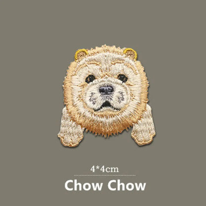 Cute Small Dog Baby's Clothes Patch Clothing Patches Applique Backpack Decoration