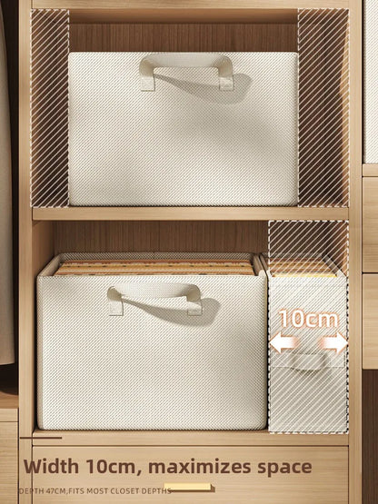 Large Capaci Narrow Long Storage Box Clothes Organizer Der Sle Storage Basket for Wardrobe Clothing Storage Solution