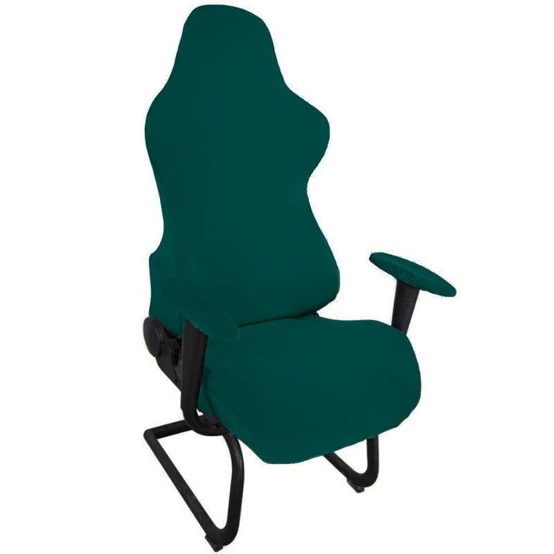 Ergonomic Office Computer Game Chair Slipcovers Stretchy Polyester Reclining Racing Gaming Chair Covers