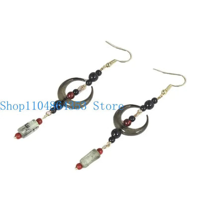 652F Elegant Earrings Traditional Charm Earrings Stylish Earrings Suitable for Parties Festivals and Unique Statements