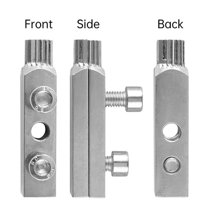 4 Points 6 Points Stripped Screw Extractor Set Broken Wire Universal Remover Screw Removal Multifunctional Tool for Bolt Pipes