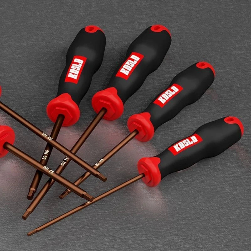 Screwdriver Set with Ergonomic Handle Screwdriver for Automobile Electronics Repair Furniture Assembly KXRE