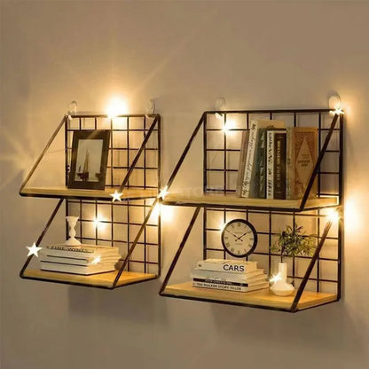 Spice Rack For Kitchen Hanging Wooden Spice Jar Storage Shelf Wall Kitchen Organizer Seasoning Holder Kitchen Accessories