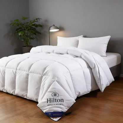 Warm Feather Velvet Comforter Hotel Four Seasons Quilt Single Bed Air-Conditioner Blanket Soft All-Season Sleep Home Bedding