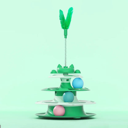 Pet Toys, Cat Toys, Self-hey, Relieve Boredom, Cat Turntable, Funny Cat Stick, Funny Cat, Kittens, Funny Cat Ball Supplies, Cats