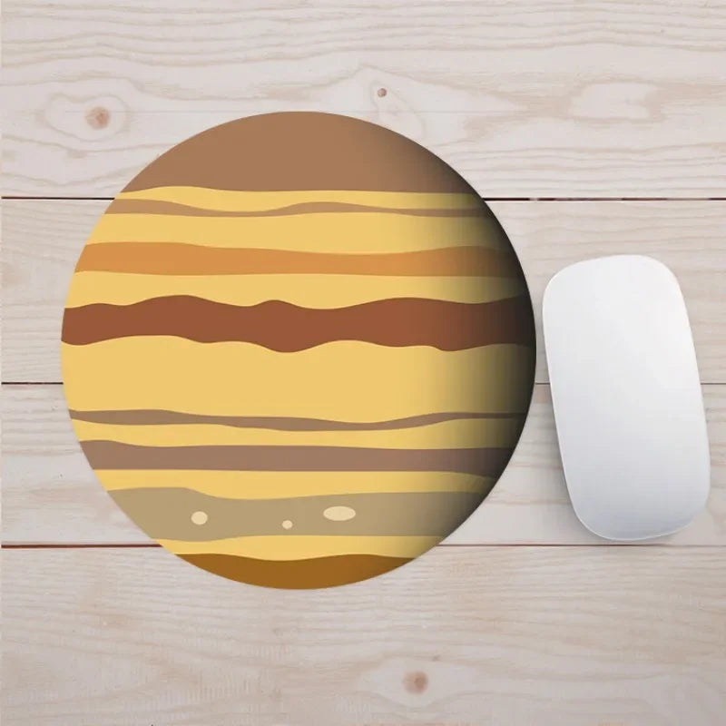 19 Styles Fashion Planets Mouse Pad Round Computer Mouse Pad Gaming Mouse Pad for Pc Laptop Desk