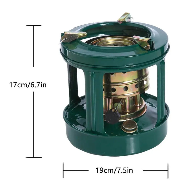 Windproof Kerosene Stove Portable Outdoor Camping Kerosene Burner Heater Patio Picnic Cooking Equipment for Picnic Hiking