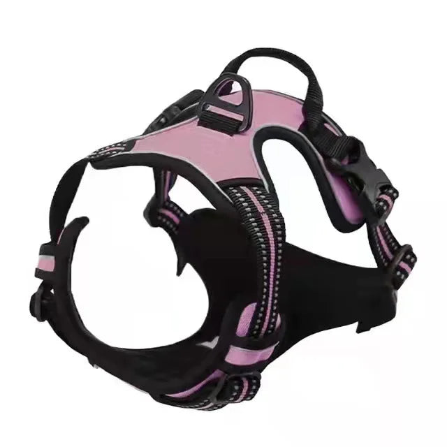 Dog Collars Harness Big Vests Leash Reflective Chest Strap Large Dog Chain Traction Rope Dog Pet Supplies Puppy Accessories
