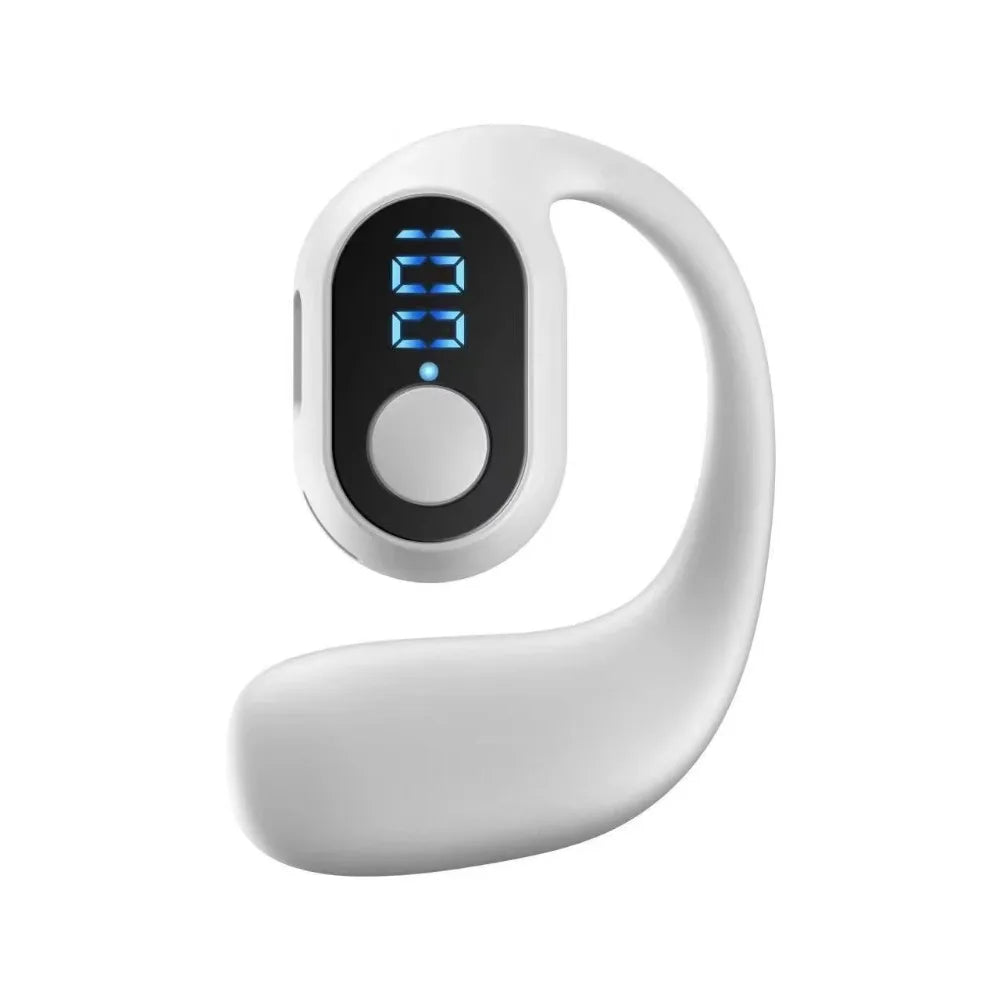 Ear Hook Wireless Earphones Bluetooth 5.3 Mini Handsfree Waterproof Sport Music Headset Single Earbuds OWS Headphone HiFi Music