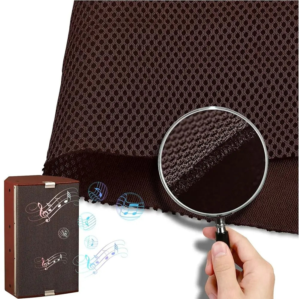 KTV Boxes Repair Breathable Speaker Mesh Cloth Anti-dust Multiple Colors Stereo Fabric Replacement Stereo Gille Fabric Home KTV