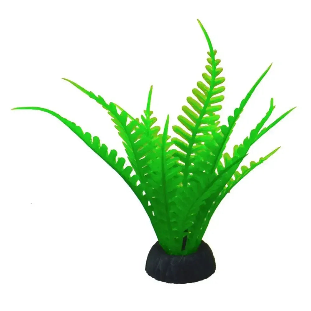 Vibrant Artificial Seaweed Aquarium Plants - Diverse & Lifelike Fish Tank Landscaping Decor