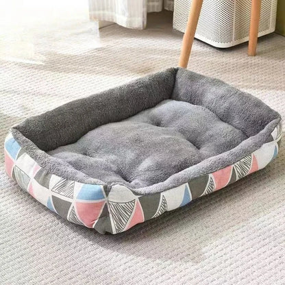 Open Summer Dog Cat Bed Pet Square Bed All Season Universal Breathable and Comfortable Bedding for Cats and Dogs Pet Supplies