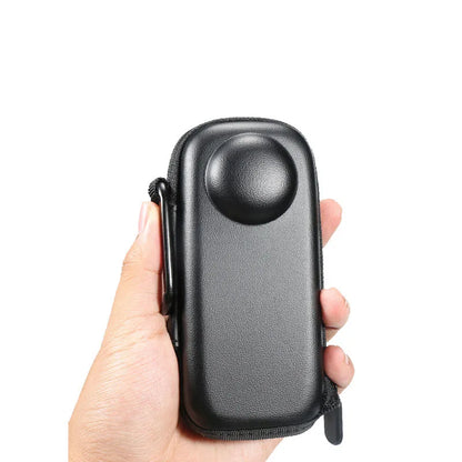 For Insta360 X4 Accessories Mini Storage Carrying Bag+Hand Wrist Strap Lanyard Rope+Screen Protector Film+Protective Lens Case