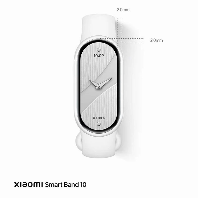 Xiaomi Mi Band 10 1.72 inch AMOLED Smart Bracelet Wristband Chinese Version 2025 Miband 10 M2457B1