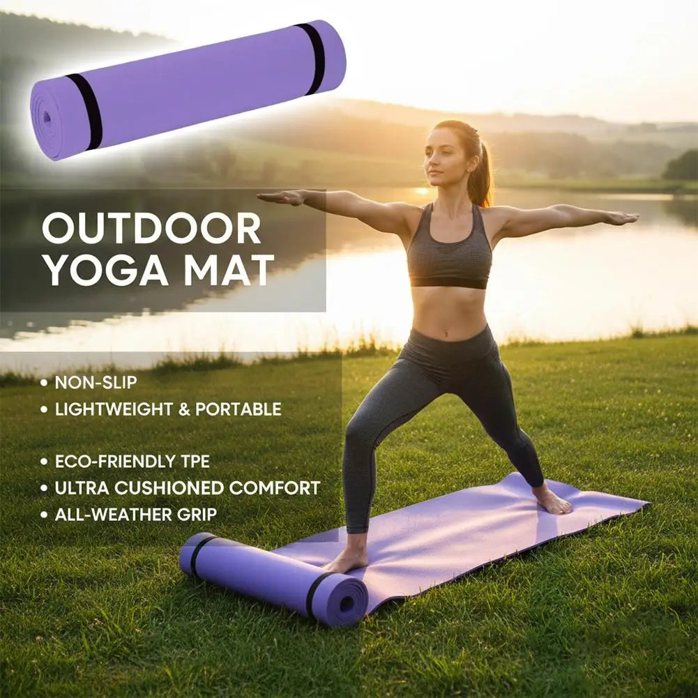 Thick EVA Yoga Mats Anti-slip Sport Fitness Mat Blanket For Exercise Yoga And Pilates Gymnastics Mat Fitness Equipment