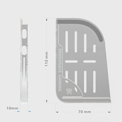 Soft Silicone Auxiliary Mobile Game Holder for iPad Tablet Grips Handle Gaming Accessories for PUBG Mobile Game Joystick