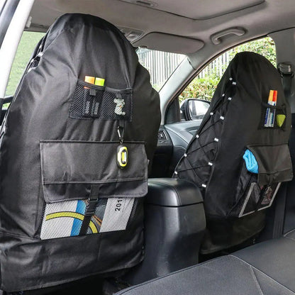 Car Seat Cover Universal Car Seat Storage Cover Oxford Cloth Dustproof Polyester Car Seat Cover Car Storage Seat Cover