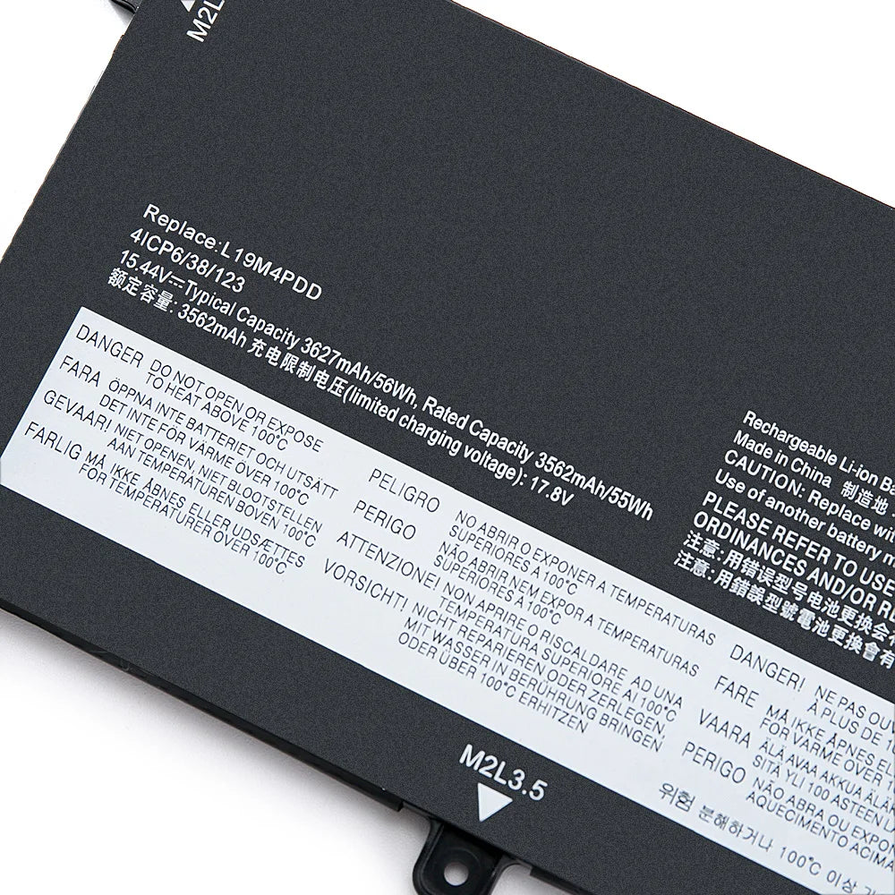 BVBH L19M4PDD Genuine 5B10Z37621 Laptop Battery for Lenovo ThinkBook 13S, 14S, G2, ITL Series G2-20V9000LAU, G2-20VA0002AU