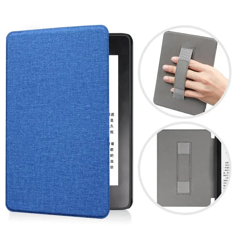 Handle Case for Kindle 2022 Paperwhite 5 4 3 Magnetic Cover 2021 8th 10th 11th Generation 6 6.8 Inch Hand Strap Protective Shell