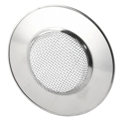 64mm Bathtub Hair Catcher Stopper Stainless Steel Shower Drain Hole Filter Trap Kitchen Metal Sink Strainer Floor Drain