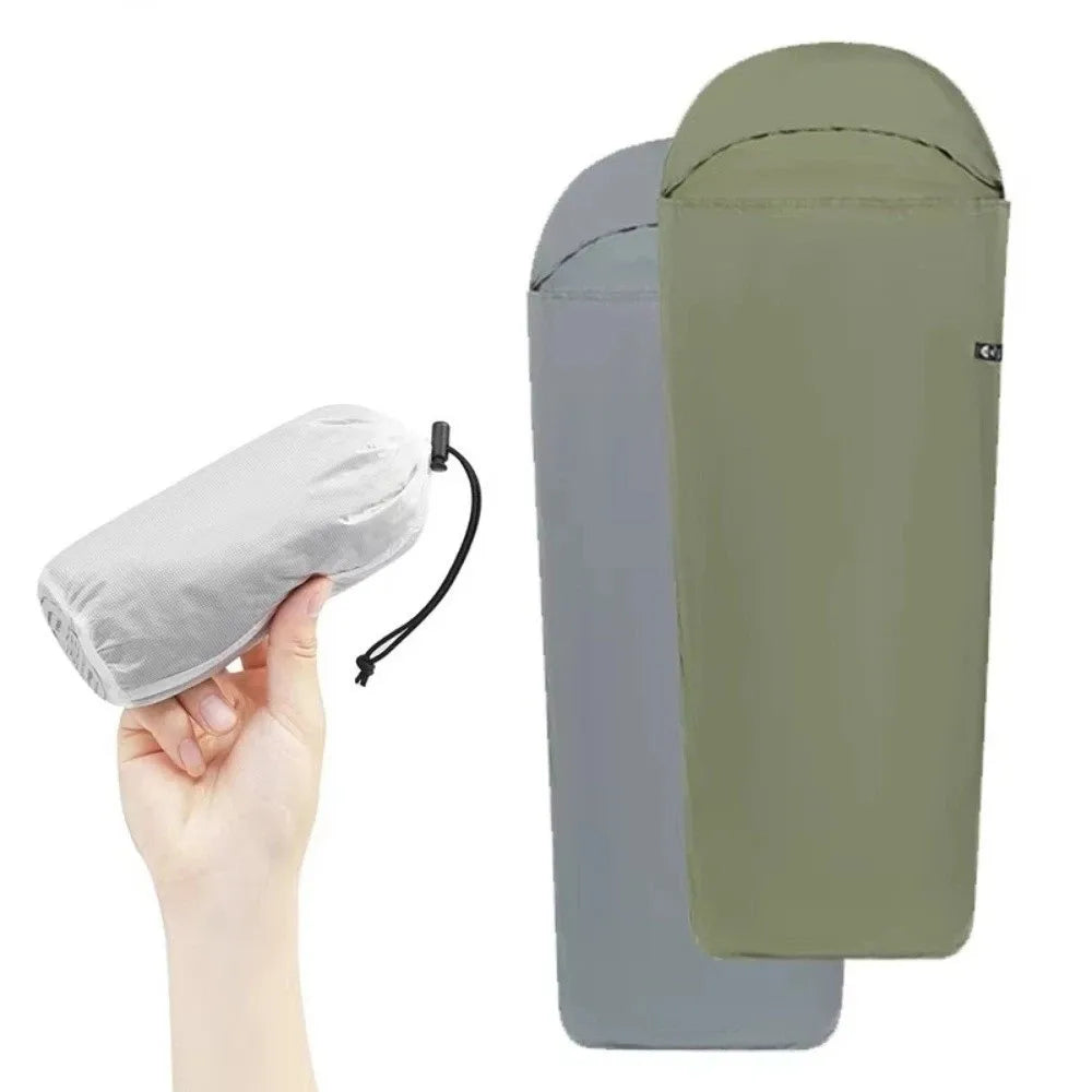 Ultralight Sleeping Bag Liner Warm Inner Liner Sleeping Bags Single Travel Hotel Nylon Camping Sheet Travel Hiking Camping