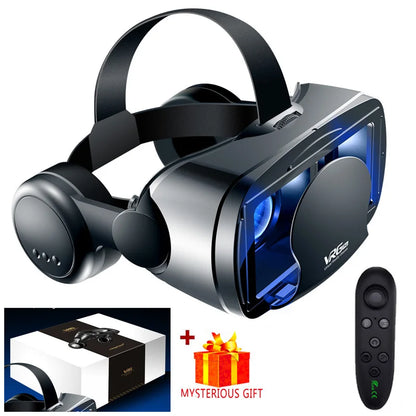 VRG Pro Viar VR Glasses 3D Virtual Reality Headset Helmet Goggles Device Lenses For Smartphone Phone Smart Hedset Gogle Children