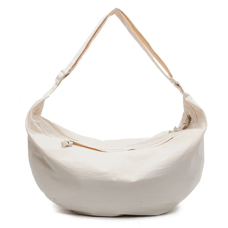 Simple Casual Solid Large Capacity Crossbody Bags for Women 2026 High Quality Fashionable Portable Fresh Versatile Shoulder Bags