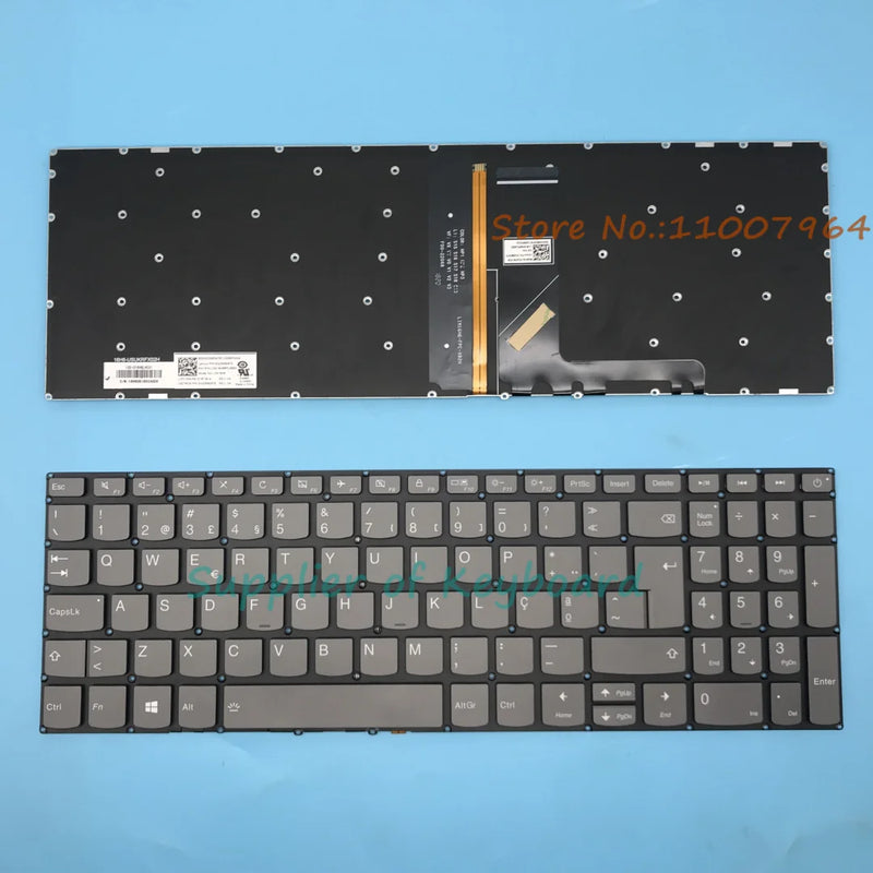 NEW Portuguese Keyboard For Lenovo V15-IIL V15-IGL V15-ADA V15-IKB V15-IWL 15.6" Laptop teclado