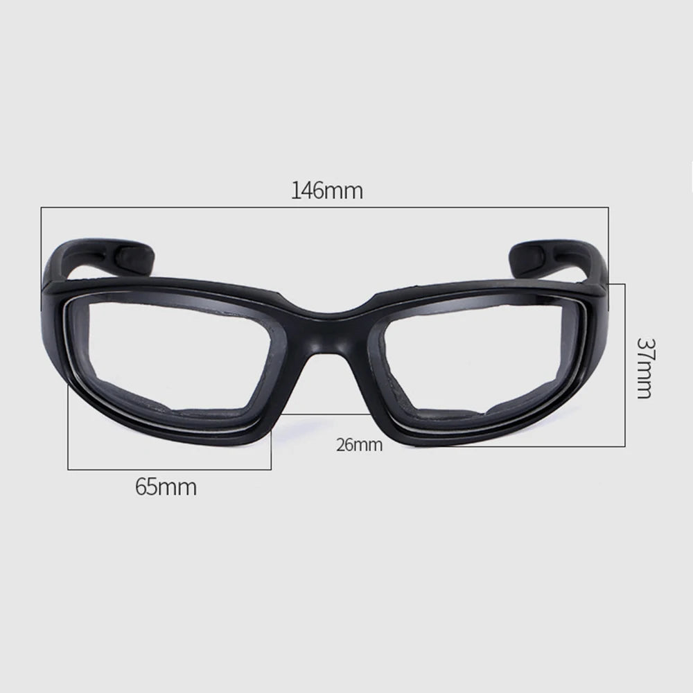 Outdoor UV Protection Goggles Padded Goggles Anti-UV Unisex Sports Sunglasses Eyewear Motorcycle Riding Glasses for Adventurers