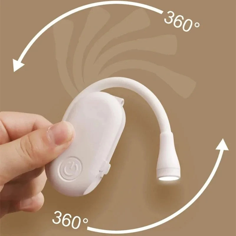 Reading light, trichromatic temperature dimming, LED lights, Type-C charging, compact and portable lighting, 3-24 hours battery