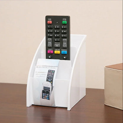 1PC Remote Control Storage Holder Desktop Case Box Organiser Mobile Phone Stand Home Decor